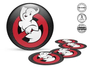Wheel Sticker Logo Stellar Flow Vector